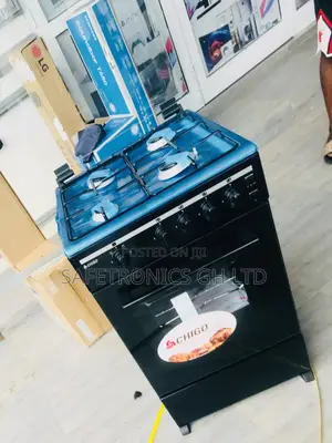 50x50 Chigo Gas Cooker Oven With Grill 4 Burner 