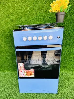 50x50 4 Gas Oven Grill Cooker Volcano Blue