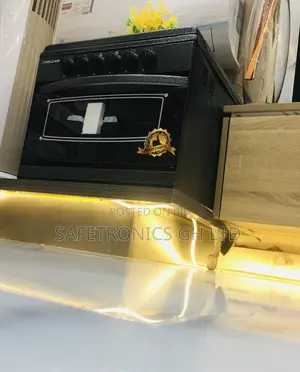 Cute 4 Burner Gas Oven Black Grill Mini Volcano 50x50 