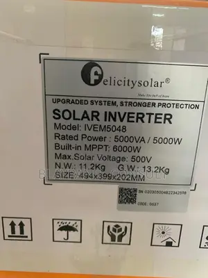 5kw 48v (500voc) Felicity Hybrid Inverter