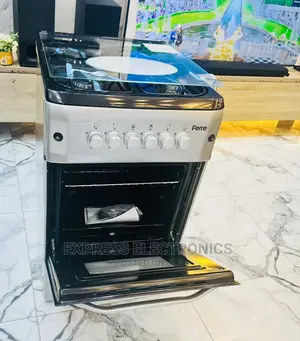 Ferre Sliver Gas Cooker 4burner 50/55 Rotisserie Grill