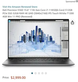 Laptop Dell Precision 15 5540 32GB Intel Core I7 SSD 512GB