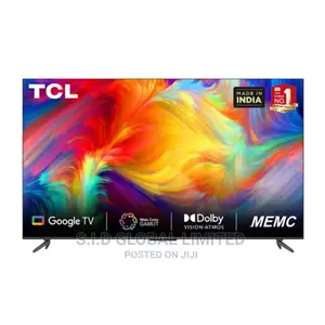 TCL 50P735 Google TV Frameless Metal Frame Voice Control