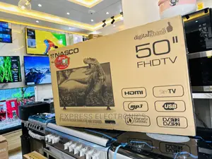 Dynamic Range of Colors FHD Digital Nasco 50” LED Satellite