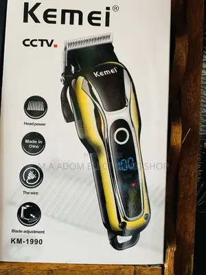 Kemei Professional Clippers With Rechargeable Inbuilt Batte