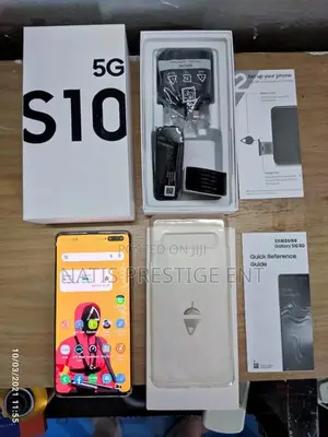 New Samsung Galaxy S10 5G 256 GB Black