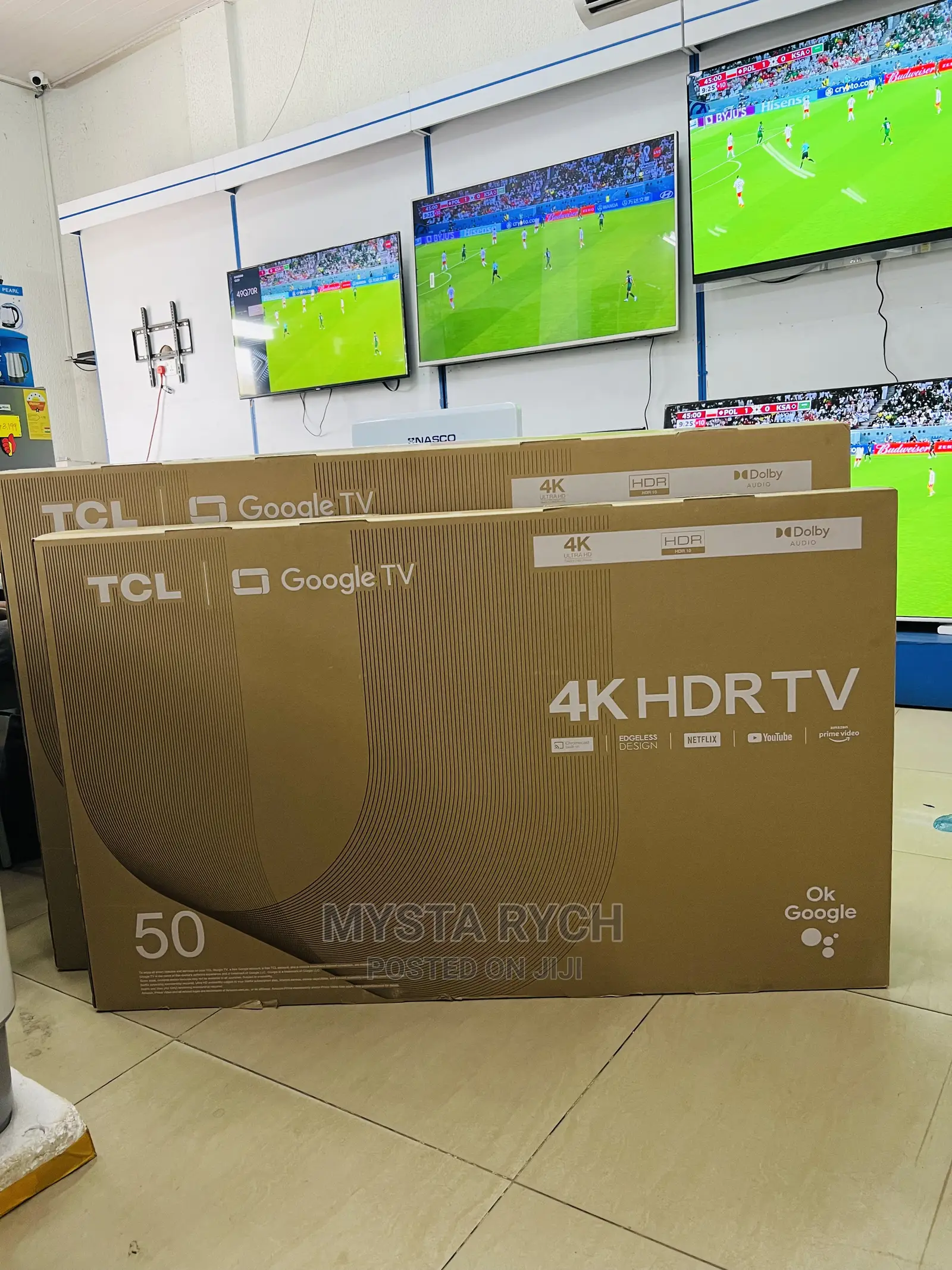 Original TCL 50” Andriod Smart Satellite Tv