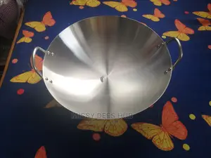 Stainless Steel Wok - 45cm