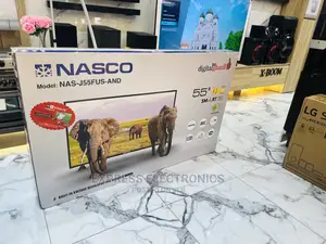 No1 Quality Sleek Nasco UHD Smart 55”Tv