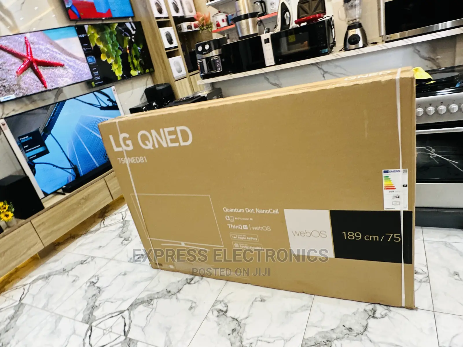Goggle Play UHD QNED LG 75qned813 Slim