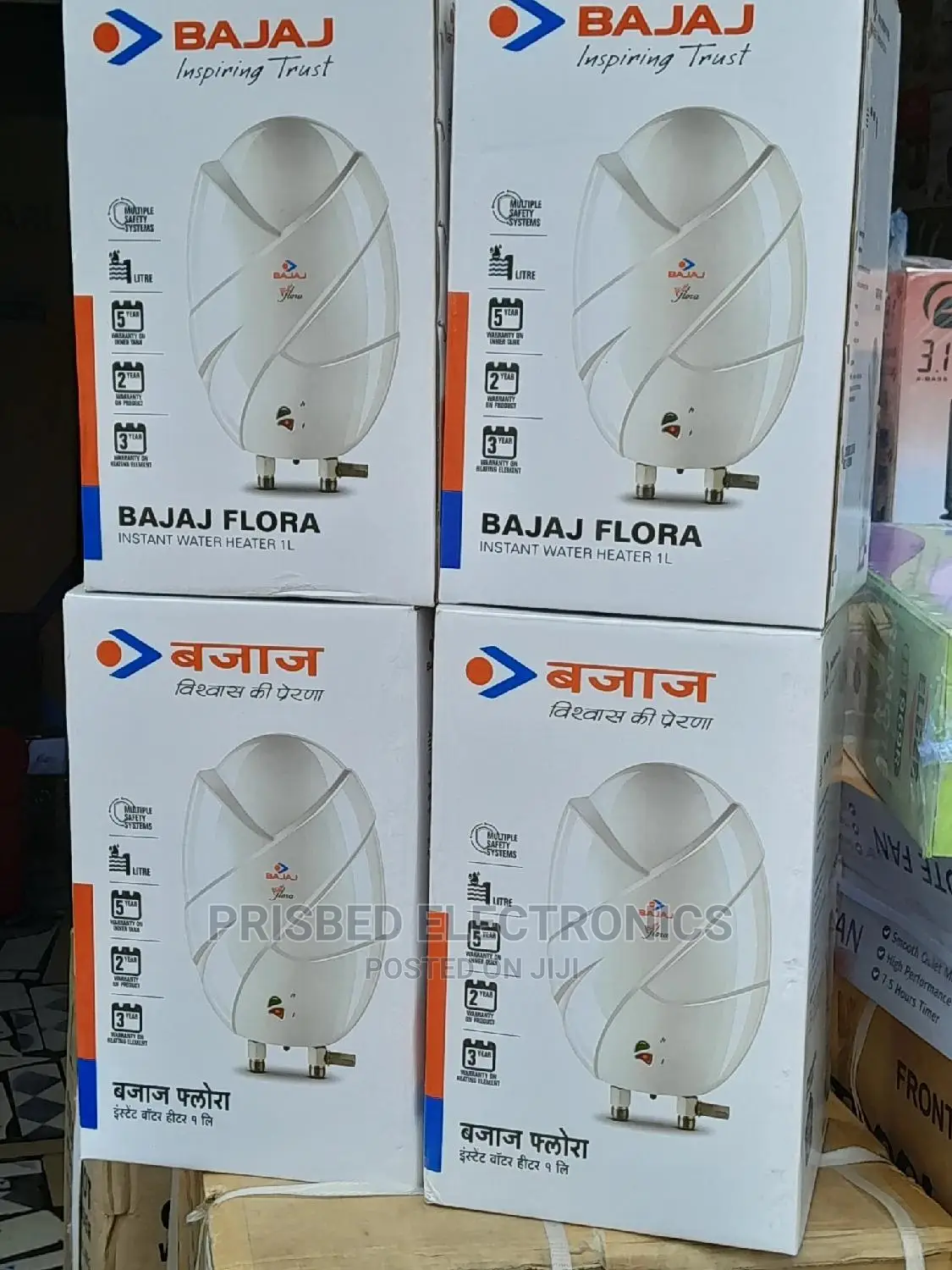 Bajaj Quality Instant Water Heater L Litre (Floral)