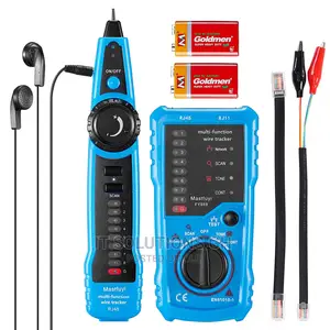 Network Cable Tester, RJ11 RJ45 Line Finder, Wire Tracker Mu