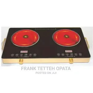 2 Burner Infrared Glass Ceramic Induction Cooker Hot Plate