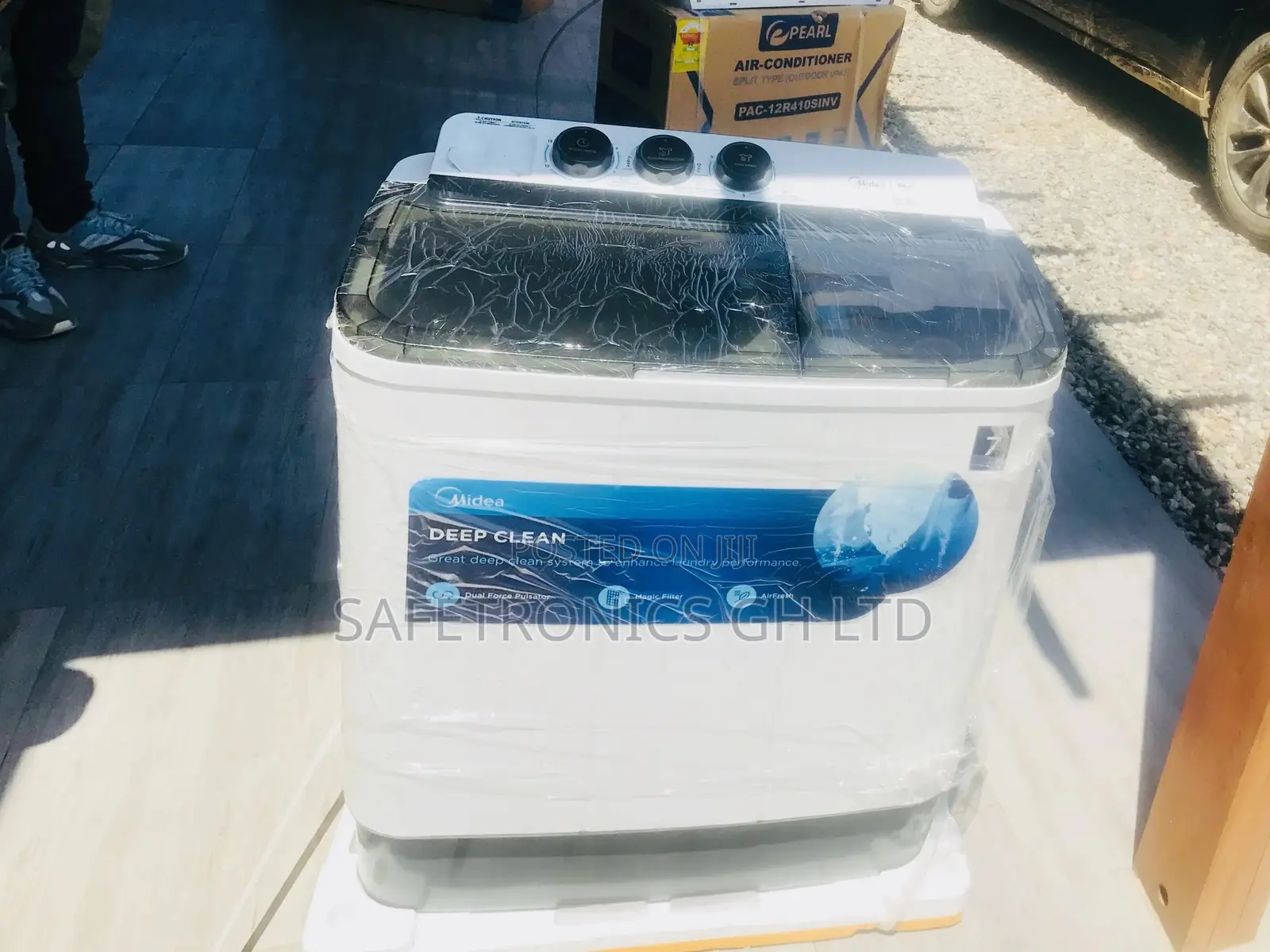 7kg Midea Unique Topload Washingmachine 