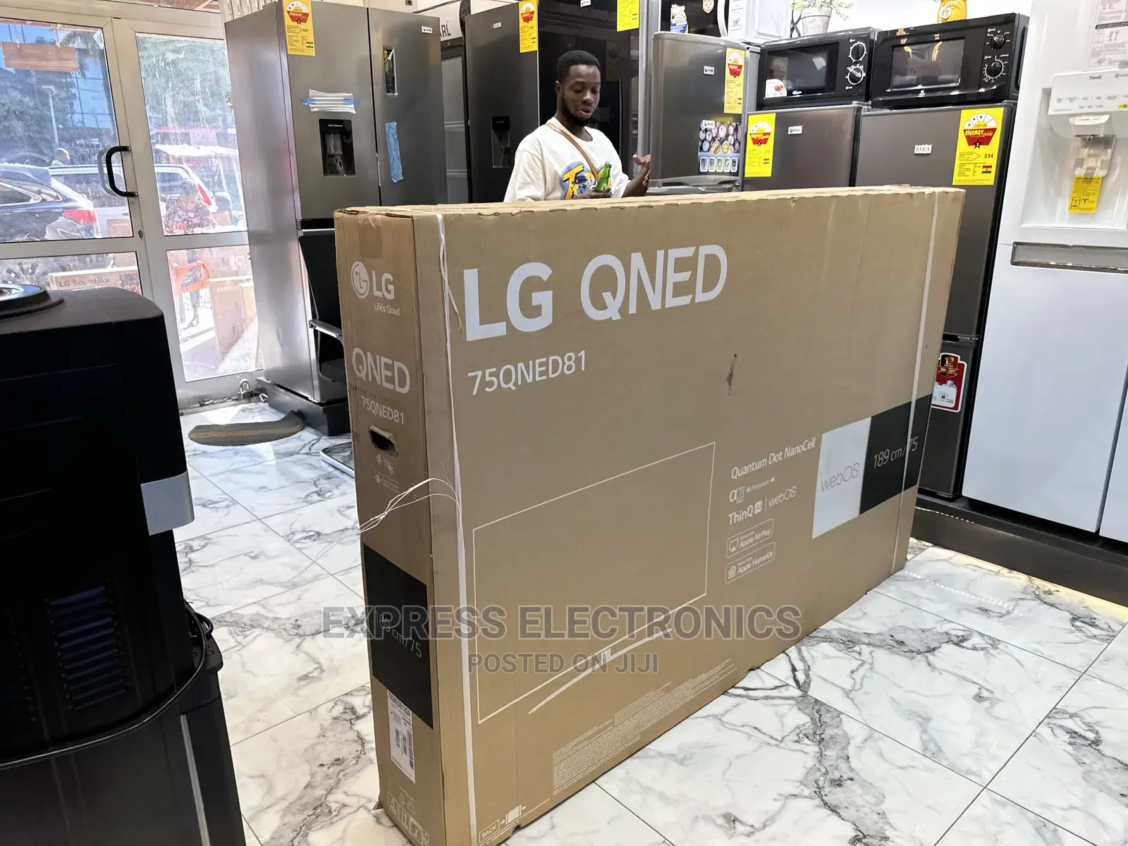 Quantum Dot Colour 75qned813 UHD Smear LG QNED