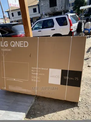 Extremely Quality LG 75”(75qned813)Smart LED Tv 189/75cm!!