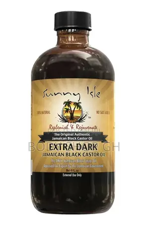 Sunny Isle Jamaican Black Castor Oil (Extra Dark - 8oz)