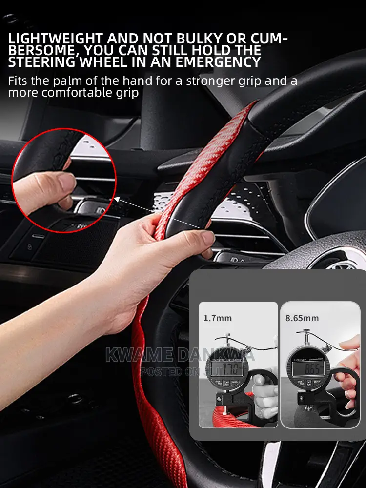 Carbon Fiber Steering Wheel Covers