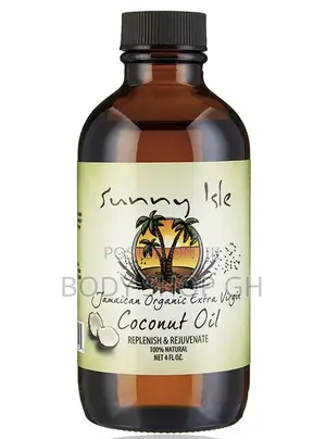 Sunny Isle Jamaican Organic Extra Virgin Coconut Oil 4oz