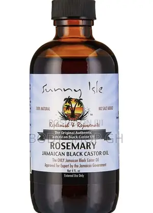 Sunny Isle Rosemary Jamaican Black Castor Oil 4oz