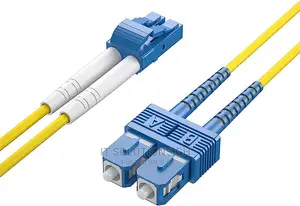 LC/UPC to SC/UPC Patch Cord / Single Mode Duplex / 10M