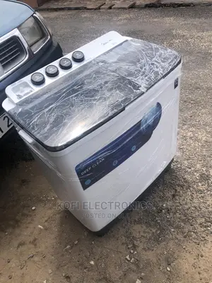 Transparent Lid Midea 12kg Twin Tub Washing Machine