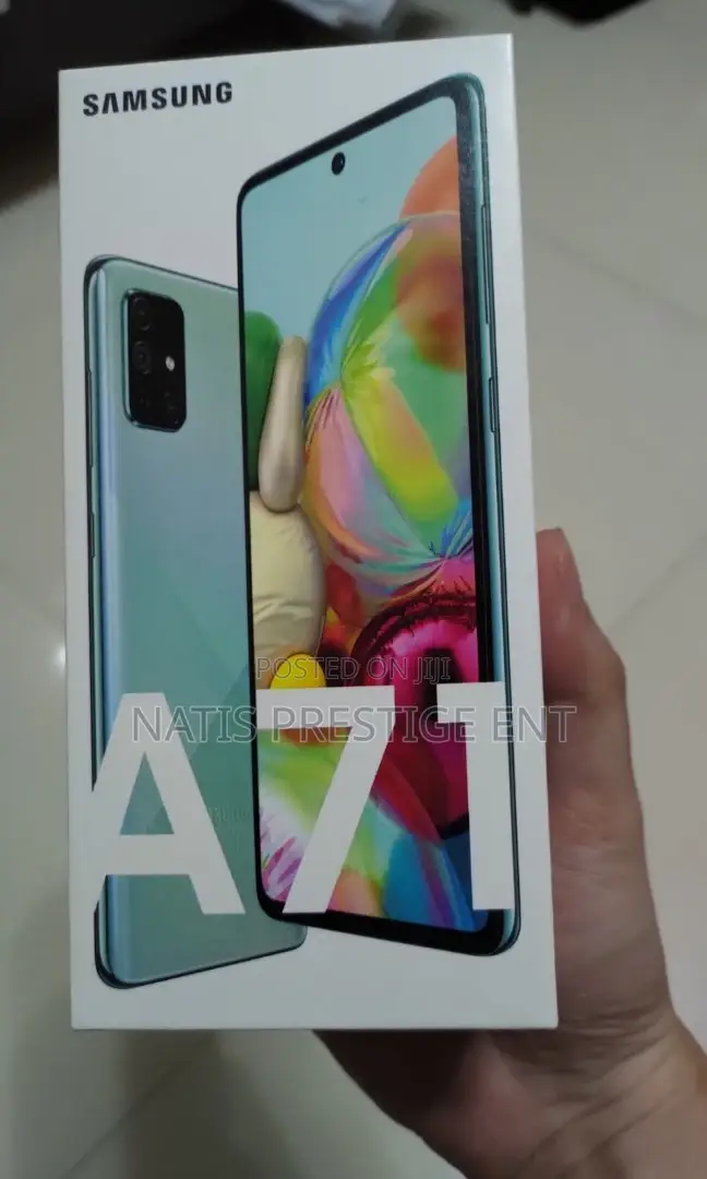New Samsung Galaxy A71 5G 128 GB Blue