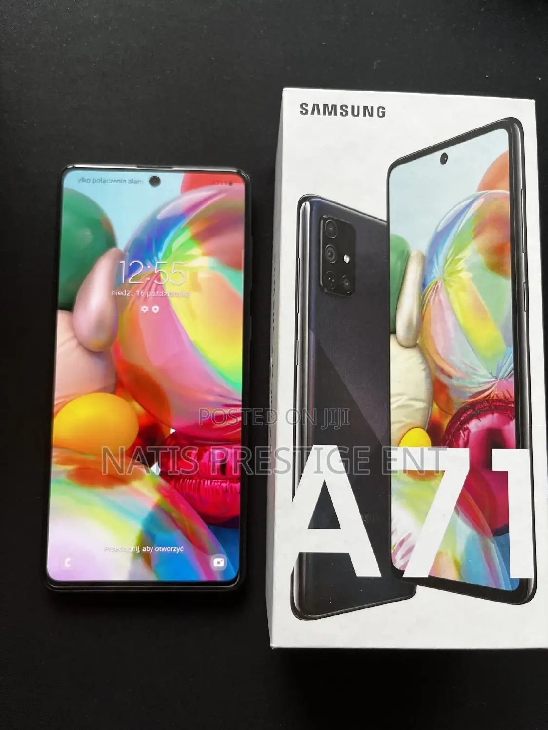 New Samsung Galaxy A71 128 GB Black