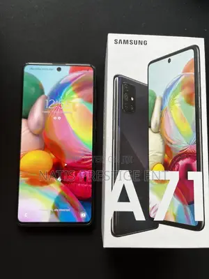 New Samsung Galaxy A71 128 GB Black