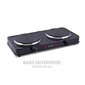 Decakila Electric Hot Plate 2 Burner 1000W KECC005B