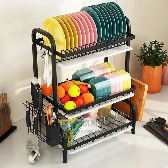 Kitchen Drain Plate Rack