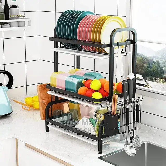 Kitchen Drain Plate Rack