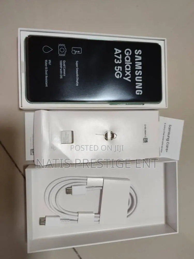 New Samsung Galaxy A73 5G 256 GB Black