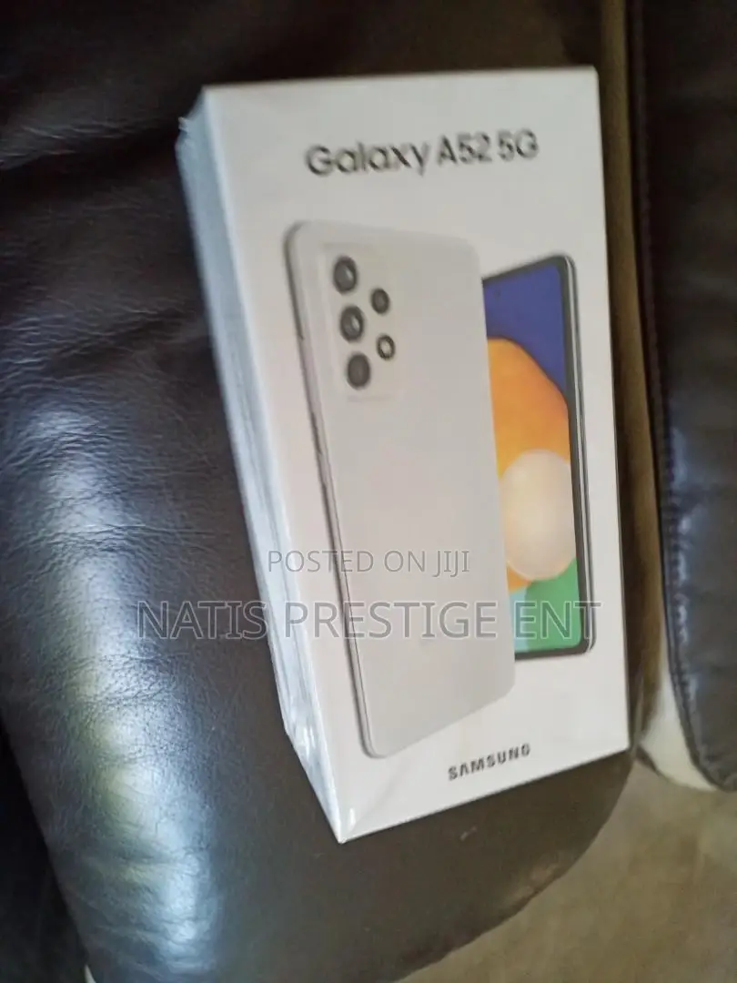 New Samsung Galaxy A52 5G 256 GB White