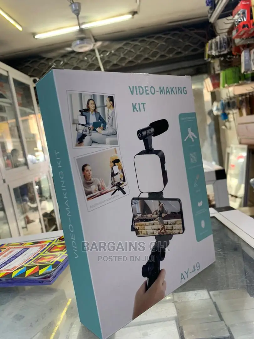 Video Making Kit for Blogging/Vlogging and Live Streaming