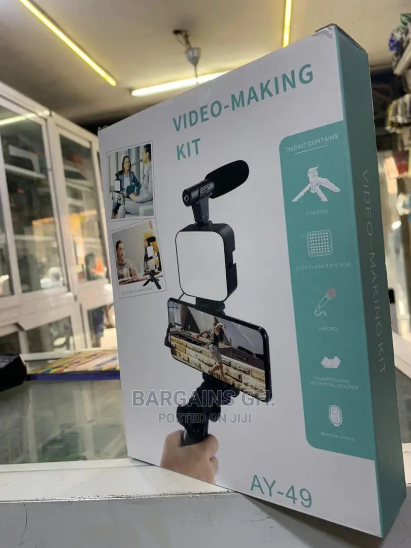Video Making Kit for Blogging/Vlogging and Live Streaming
