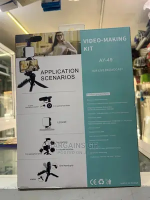 Video Making Kit for Blogging/Vlogging and Live Streaming