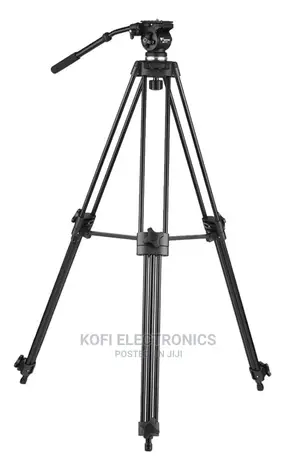 Aluminum Alloy Tripod With Fluid Hydraulic Head