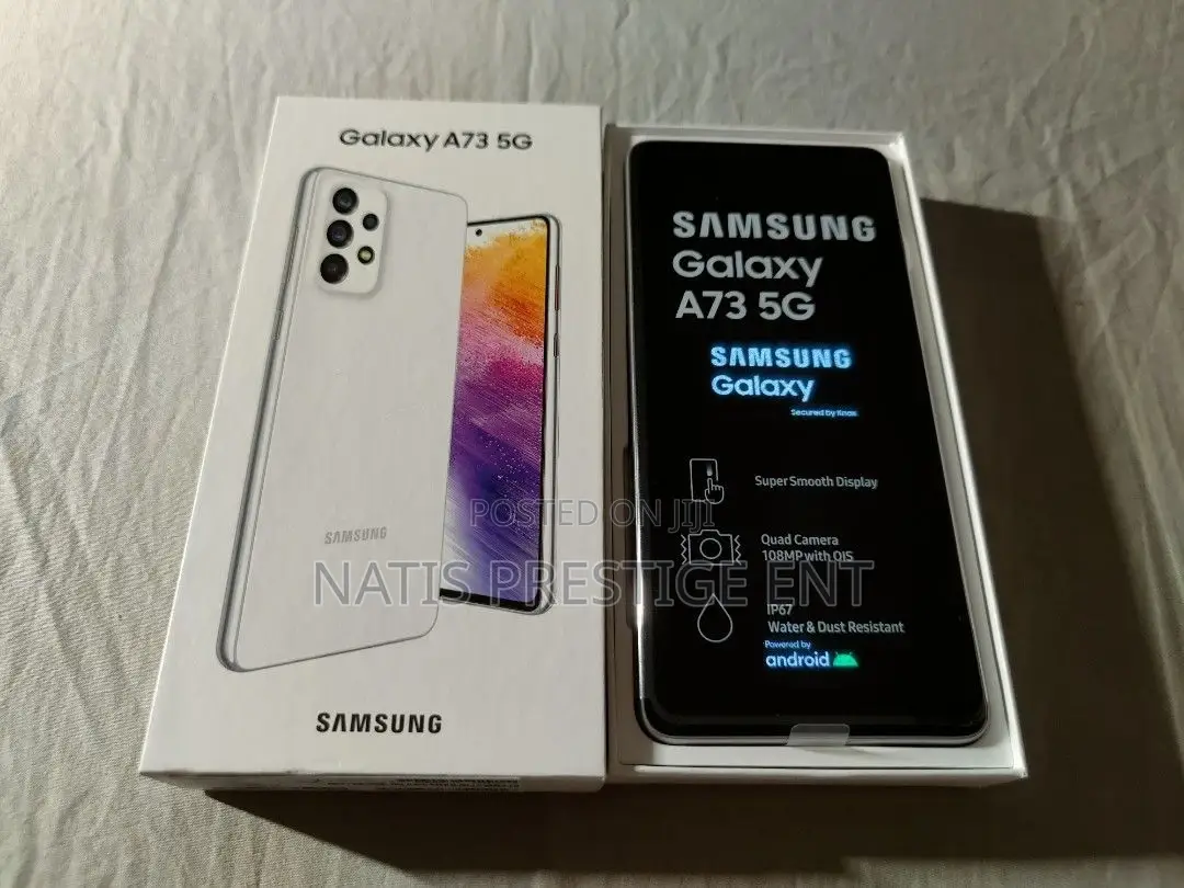 New Samsung Galaxy A73 5G 128 GB Black