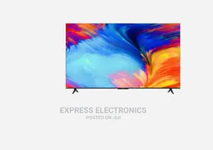 Glossy Black Slim TCL UHD Smart 75”P635