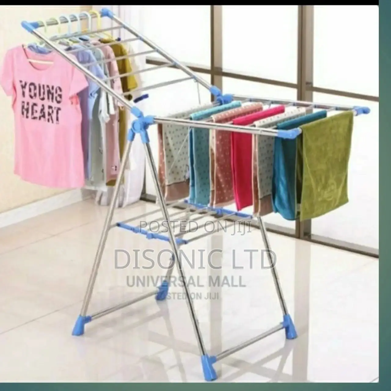 Indoors Outdoors Clothes Drying Rack