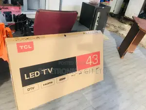 Sealed Reliable TCL P635 43 Inches FHD LED Glossy Digital Tv