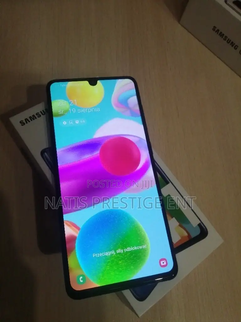 New Samsung Galaxy A41 64 GB Black