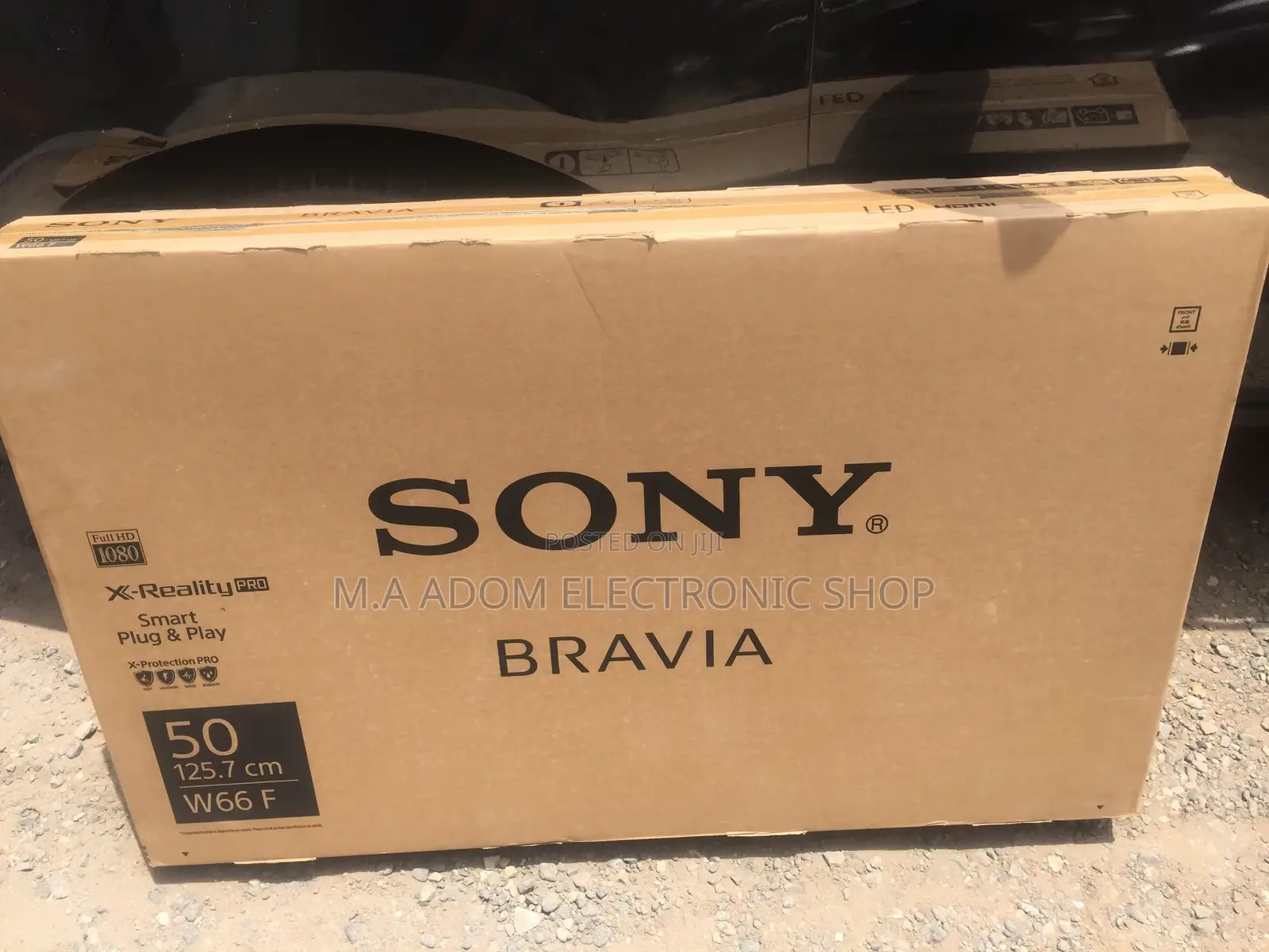 Powerful SONY LED 50W660F FHD Smart Satellite