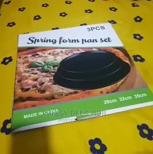 3pcs Pizza Pan - 29cm/32cm/ 35cm