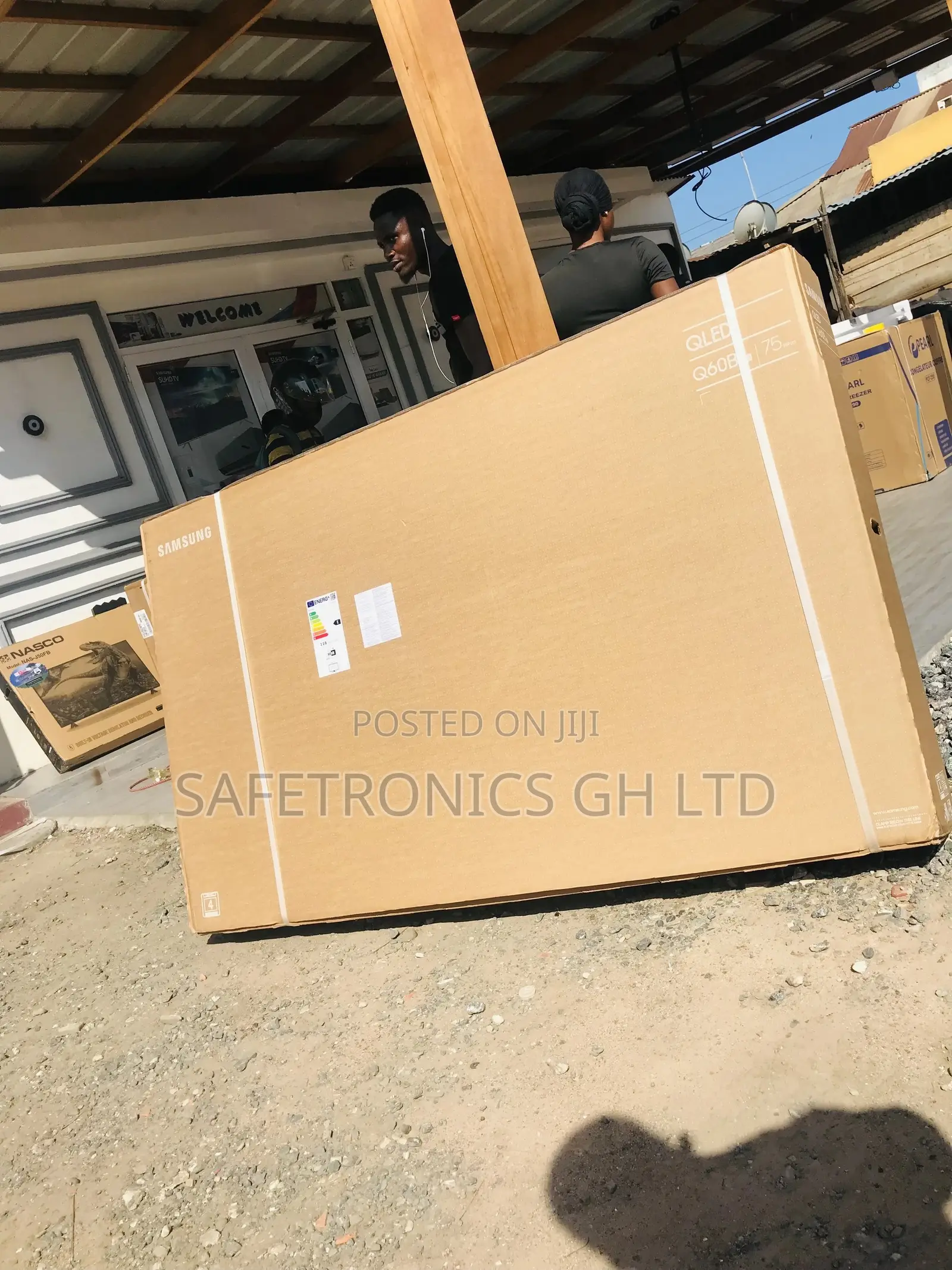 Shop Samsung Q60B 75 Inches Glossy QLED