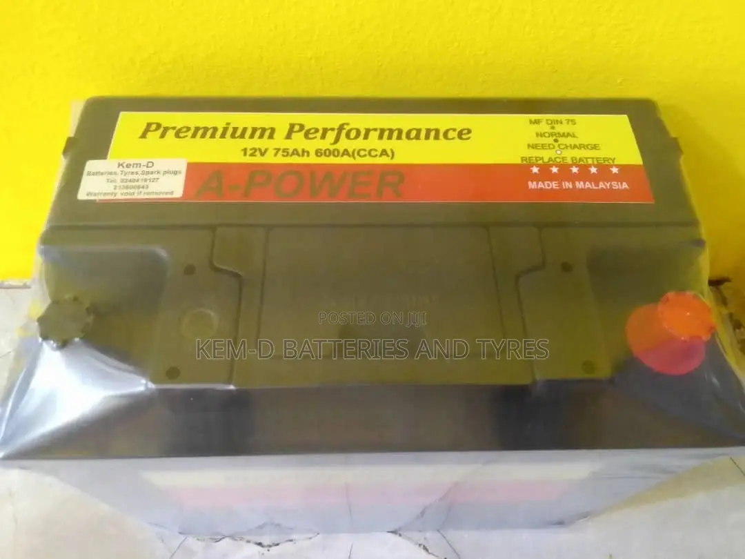 High Quality a-Power Car Battery -1y Warranty +Free Delivery