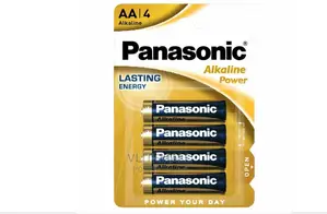 Panasonic Alkaline Power AA Batteries 4 Pack (4 Piece)