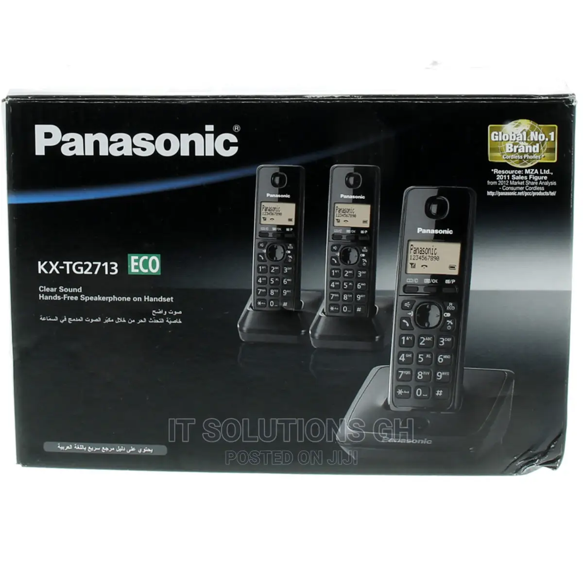 Panasonic KX-TG2713EM 3 IN 1 TELEPHONE