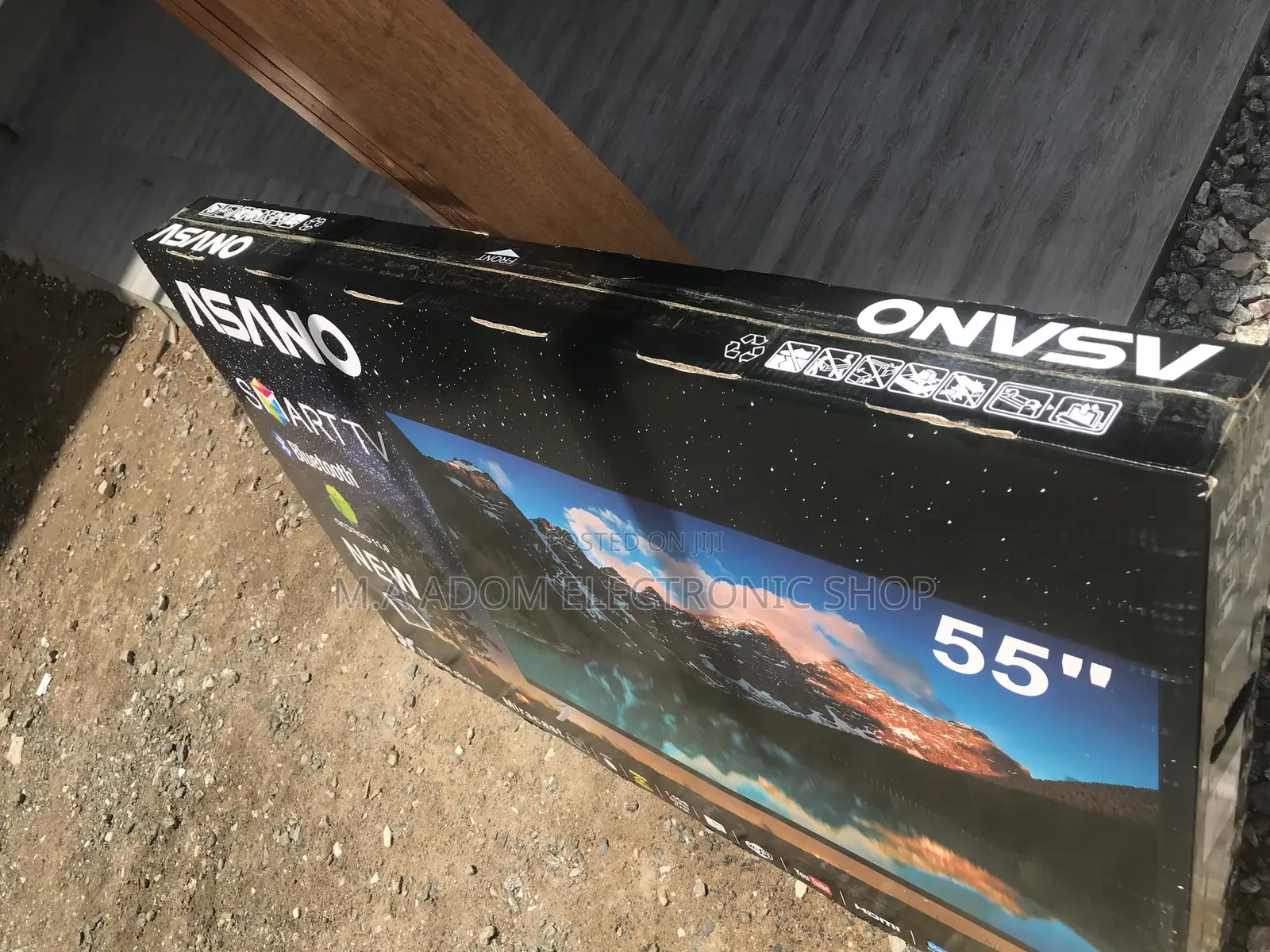 Hot Cake Asano 55′′ UHD Smart Satellite TV